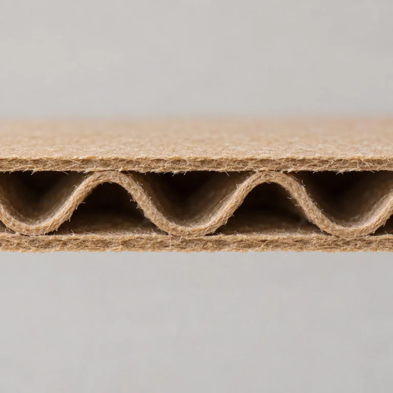 3-ply board: one wavy layer