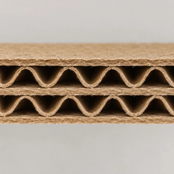5-ply board: two wavy layers
