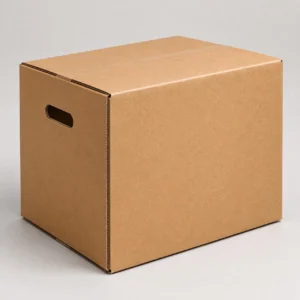 Moving Box with Hand Holes