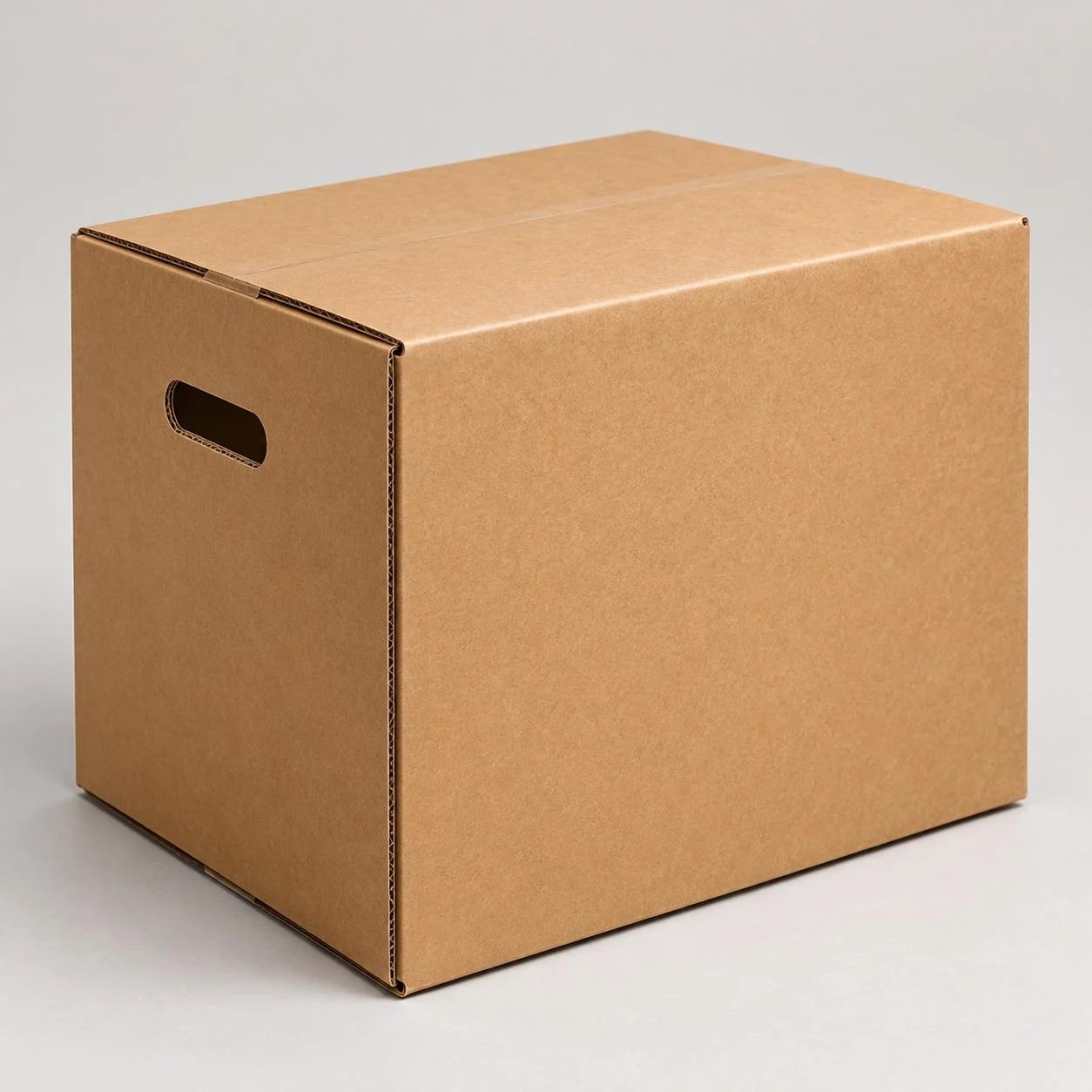 Moving Box with Hand Holes
