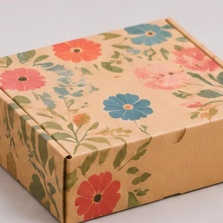 White box printed in full colour